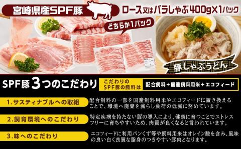 「宮崎SPF豚 」日替わりバラエティ3.2kgセット_16-K901