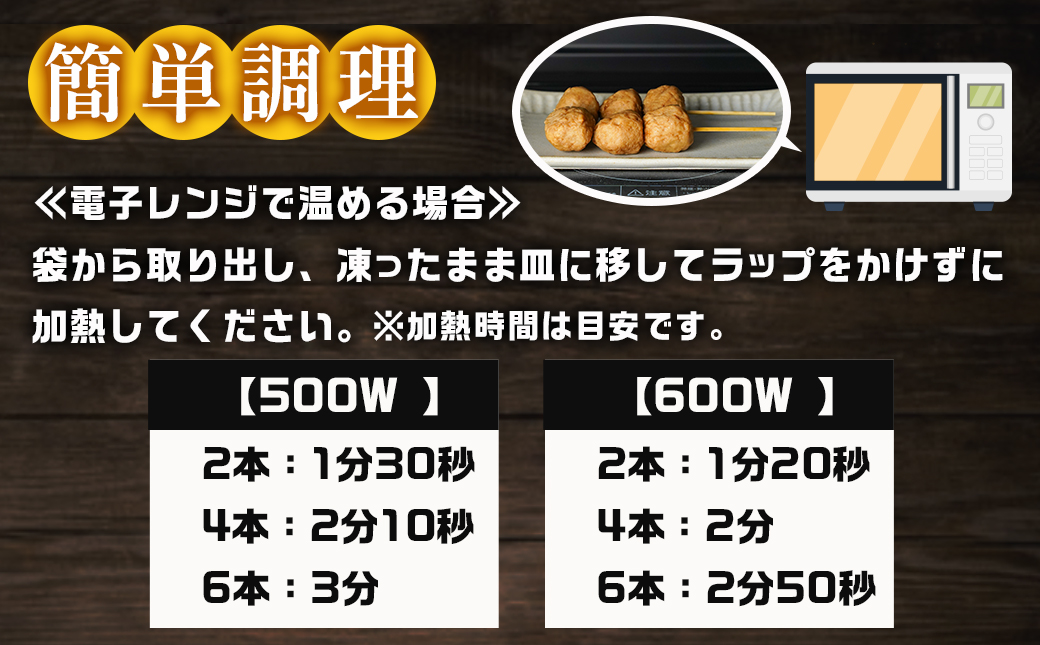 味付・加熱済み!鶏つくね串30本(5本×6袋)_AA-L901
