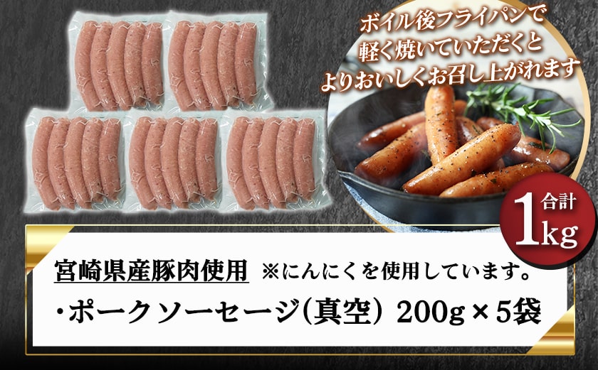 存在感のあるポークソーセージ1kg_AA-N403