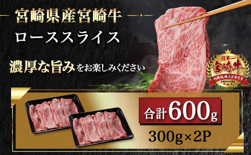 宮崎牛ローススライス(300g×2P)_AC-N404