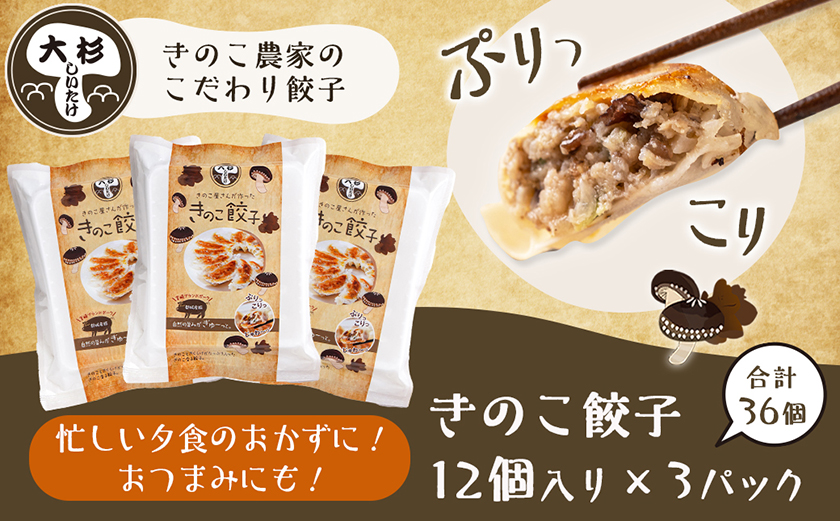 香り立つ!!「きのこ餃子」36個_LF-8701