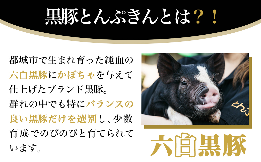 【父の日】黒豚「とんぷきん」しゃぶしゃぶ2kgセット≪6月18日～21日お届け≫_MJ-5905-FG