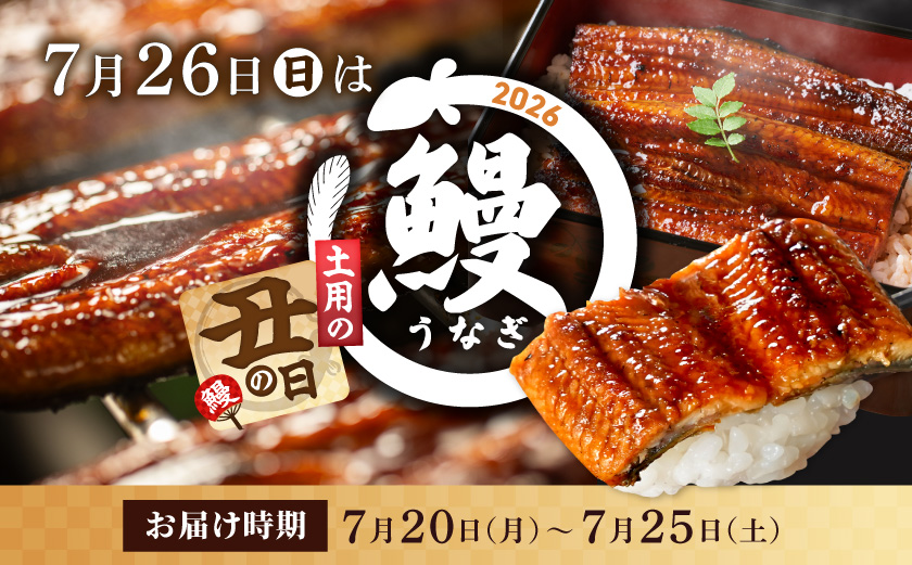 【丑の日】職人手焼きの本格うなぎ蒲焼き5尾≪7月20日～25日お届け≫_32-33-003-5-UG