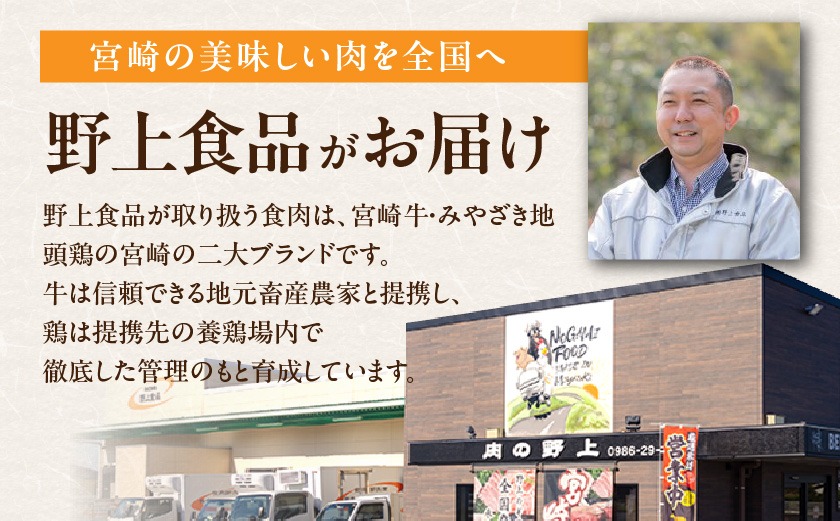 生産農家応援! 宮崎牛切り落とし3kg≪スキンパック包装でお届け!≫_AE-2601