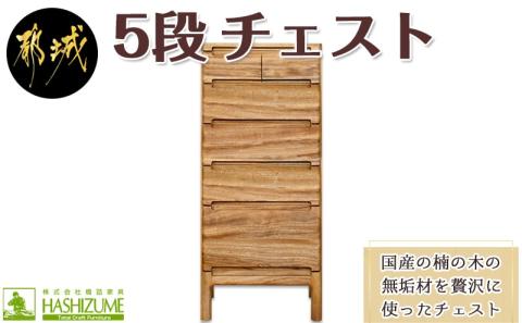 ビスク450-5段チェスト_HX-4301