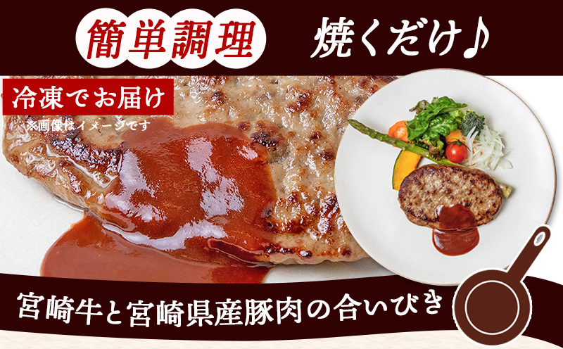 宮崎牛合挽ハンバーグ13個_13-1505
