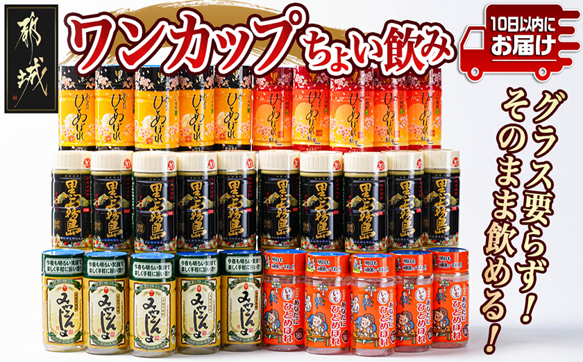 ワンカップちょい飲み(20度)30本セット ≪みやこんじょ特急便≫_17-2201