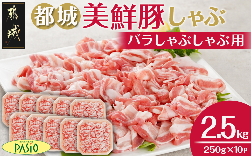 「都城美鮮豚」バラしゃぶ2.5kg_AC-5402