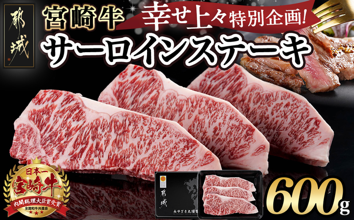 宮崎牛サーロインステーキ200g×3枚_AD-2603
