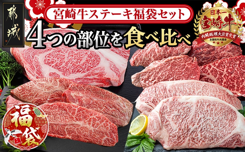 【福袋★2026】宮崎牛ステーキ福袋セット_AF-2502-F2026