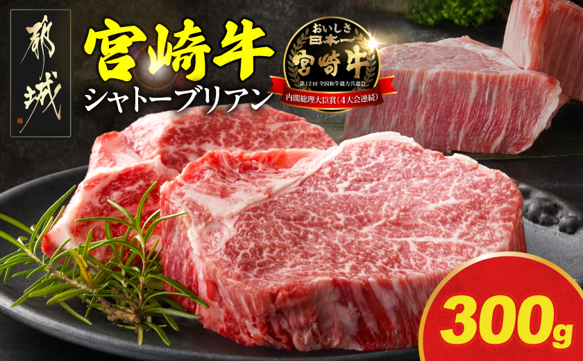 宮崎牛シャトーブリアンステーキ150gx2枚_AI-N201