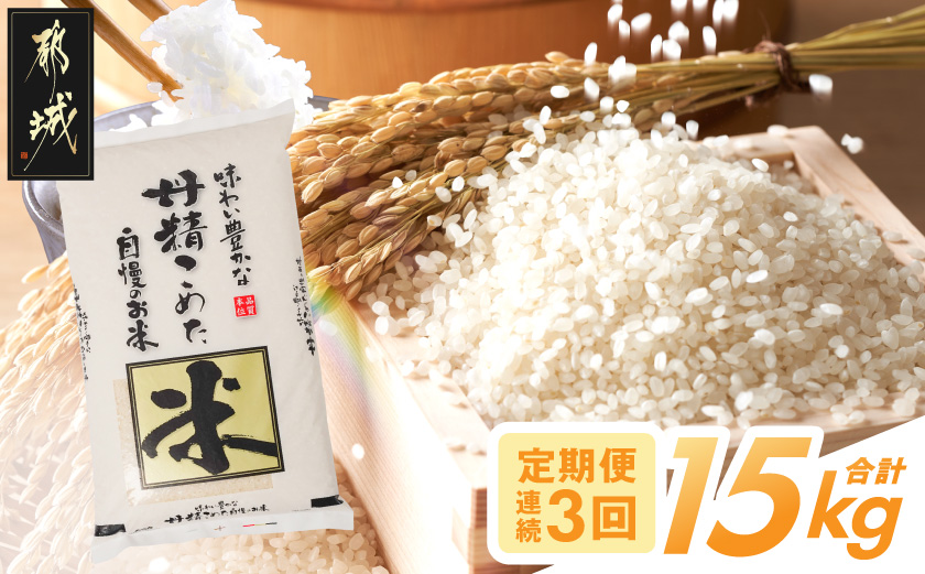 ≪3回お届け!≫都城産米と国産米ブレンド 5kg_T33-3-33-001-5kg