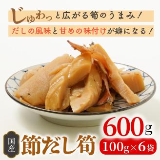 節だし筍（たけのこ）100g×6袋 N067-YA0426