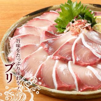 【冷蔵】延岡産活〆ブリとカンパチの新鮮お刺身セット N019-YB331