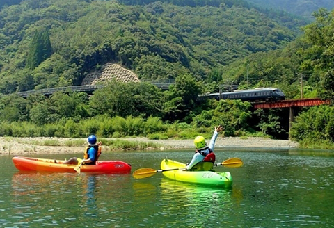 奇跡の清流小川カヌー・カヤック体験 N002-YZC021