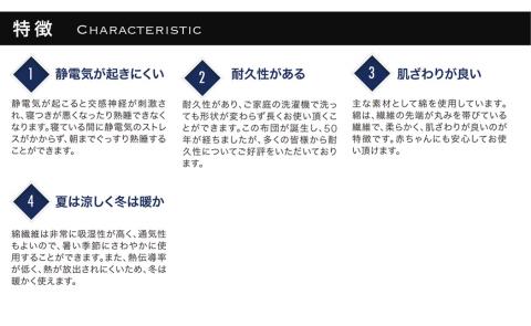 【綿100％】快眠創造敷きふとん（シングル） N0112-YF082