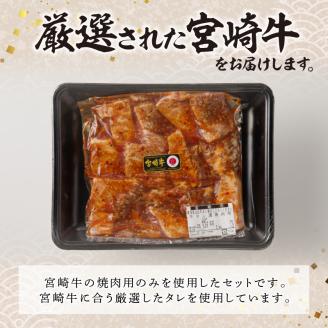 宮崎牛タレ漬け焼肉用900g N061-YB336