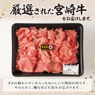 宮崎牛小間切れ900g(450g×2ﾊﾟｯｸ) N061-YB334