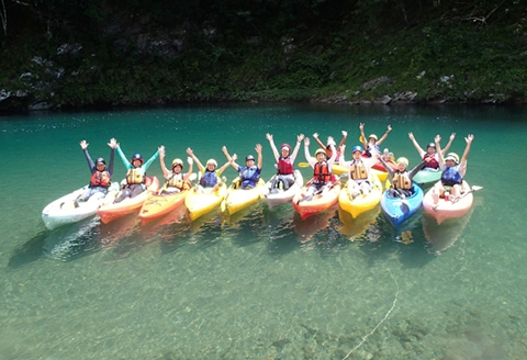 奇跡の清流小川カヌー・カヤック体験 N002-YZC021