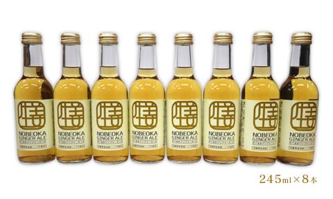 【のべおか道の駅】のべおかジンジャーエール８本 N009-YZA022