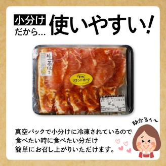 【宮崎ブランドポーク】豚ロース生姜焼きタレ漬け(330g×2袋)N061-YA0454