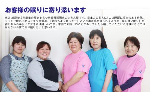 【綿100％】快眠創造敷きふとん（シングル） N0112-YF082