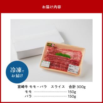 宮崎牛モモ・バラスライス N023-YZA303