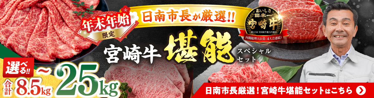 日南市長厳選 宮崎牛堪能セット