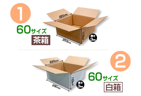 サイズが選べる 4種類 段ボール 計20枚 日用品 雑貨 ダンボール 箱 規定サイズ 紙製品 引っ越し 整理 収納 片付け 荷造り 新生活 包装資材 梱包 資材 外装材 パッケージ 工作 仕送り 品物発送 書類発送 おすすめ 事務用品 宮崎県 日南市 送料無料_AA52-23