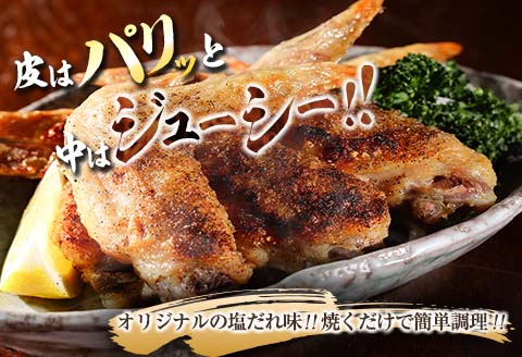 数量限定 みやざき地頭鶏 JIGEN焼 ミックス 合計1.2kg以上 鶏肉 チキン 地鶏 国産 食品 ブランド鶏 オリジナル 味付き 簡単調理 手羽先 手羽元 おつまみ おかず 晩ご飯 小分け 真空パック おすすめ お取り寄せ グルメ おすそ分け 宮崎県 日南市 送料無料 はなまる和農場_C121-24