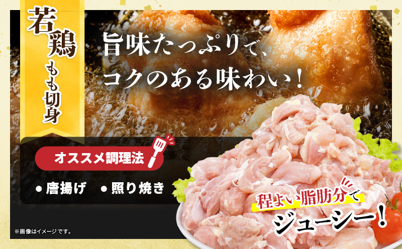 宮崎県産 豚肉切り落とし＆若鶏もも切身セット 合計3kg 肉 豚 鶏肉 小分け 真空パック 国産 食品 万能食材 豚丼 焼肉 から揚げ とり天 炒め物 おかず お弁当 おつまみ 詰め合わせ 食べ比べ おすすめ 冷凍 宮崎県 日南市 送料無料_BD109-25 合計3kg