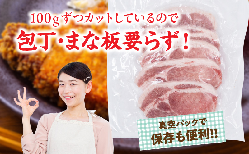 宮崎県産 豚ロース (トンテキ・とんかつ用) 計1.5kg 肉 豚肉 ポーク 国産 食品 万能食材 真空パック 簡単調理 おかず お弁当 おつまみ 豚丼 焼肉 炒め物 カレー ステーキ おすすめ ご褒美 お祝い 記念日 日南市 送料無料_C120-24