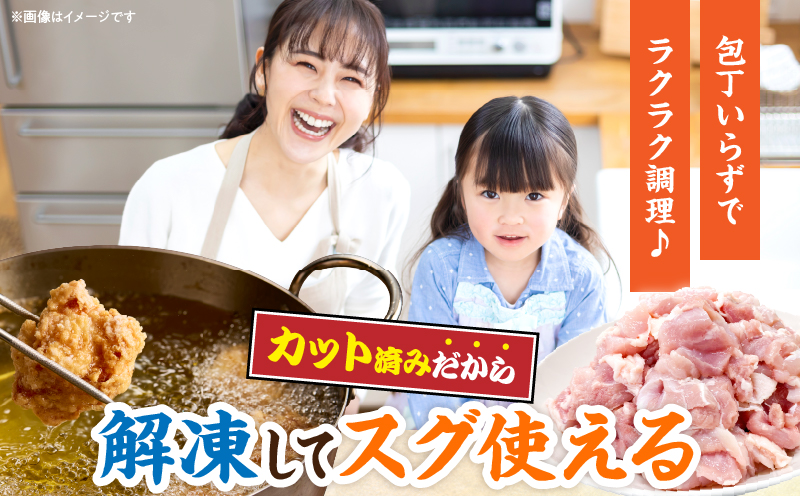 宮崎県産 若鶏 もも肉 カット 計3.4kg(340g×10パック) 数量限定 肉 鶏肉 鶏もも 小分け 真空パック チキン 国産 おかず おつまみ お弁当 万能食材 食品 簡単調理 から揚げ とり天 親子丼 チキン南蛮 カレー シチュー 大容量 おすそ分け 選べる 冷凍 日南市 送料無料_C162-25 計3.4kg(340g×10パック)寄附額15,000円