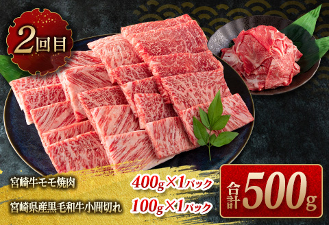 数量限定 3か月 お楽しみ 定期便 宮崎牛 スライス 焼肉 セット 総重量1.8kg 牛肉 黒毛和牛 ブランド牛 ミヤチク 国産 肩ロース モモ バラ ウデ 小間切れ 食品 おかず すき焼き しゃぶしゃぶ お祝 記念日 ご褒美 お取り寄せ グルメ 宮崎県 日南市 送料無料_HE7-25