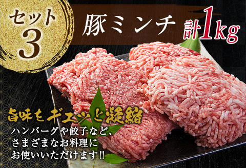 万能 豚肉 3種 バラエティ セット 合計2.6kg 国産 ポーク 食品 豚ロース 豚バラ 豚切り落とし 豚ミンチ ひき肉 豚肩 おかず お弁当 おつまみ 焼肉 しゃぶしゃぶ ハンバーグ 炒め物 小分け お祝 パーティー お取り寄せ 詰め合わせ 宮崎県 日南市 送料無料_BA70-23
