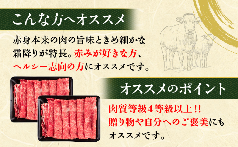 【令和8年3月配送】数量限定 宮崎牛 モモスライス 計500g 牛肉 赤身 国産 すき焼き しゃぶしゃぶ 牛丼 焼肉 BBQ バーベキュー 鉄板焼き 人気 おすすめ 高級 ギフト プレゼント 贈り物 贈答 お祝い ミヤチク 選べる 宮崎県 日南市 送料無料_BD102-25-03 令和8年3月配送