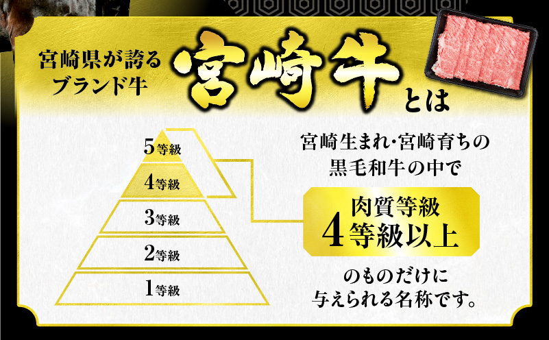 ≪お歳暮・冬ギフト2025≫数量限定 宮崎牛 霜降り スライス 計500g 肉質等級4等級以上 牛肉 黒毛和牛 国産 食品 おかず 最高級 ブランド牛 すき焼き しゃぶしゃぶ 肉じゃが 人気 おすすめ 記念日 贈り物 お取り寄せ ミヤチク 宮崎県 日南市 送料無料_CA90-253 【スライス計500g】お歳暮・冬ギフト2025（寄附額16,000円）