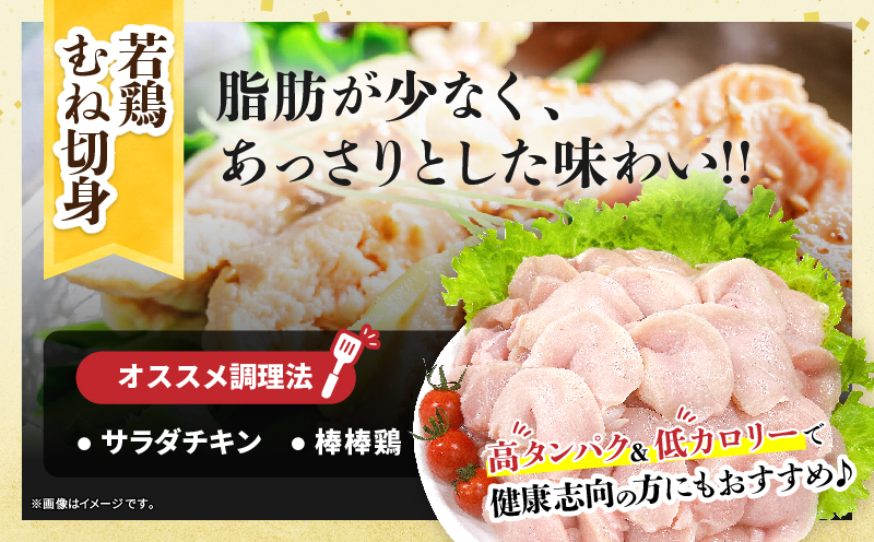 宮崎県産 豚肉＆鶏肉 人気部位セット 合計3.5kg 国産 食品 切り落とし もも むね 切身 小分け 真空パック 万能 便利 簡単調理 食べ比べ おかず から揚げ チキン南蛮 カレー 肉じゃが 生姜焼き サラダチキン 棒棒鶏 おすすめ 冷凍 日南市 送料無料_CB117-25