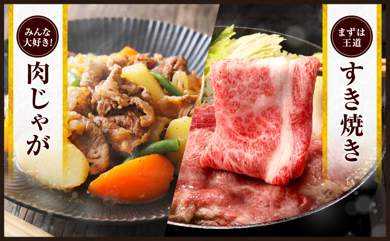 【令和8年1月配送】数量限定 宮崎牛 霜降り スライス 計1kg 肉質等級4等級以上 牛肉 黒毛和牛 国産 食品 おかず 最高級 ブランド牛 すき焼き しゃぶしゃぶ 肉じゃが 人気 おすすめ 記念日 贈り物 お取り寄せ ミヤチク 宮崎県 日南市 送料無料_DB39-25-01 【スライス計1kg】令和8年1月配送(寄附額22,000円)