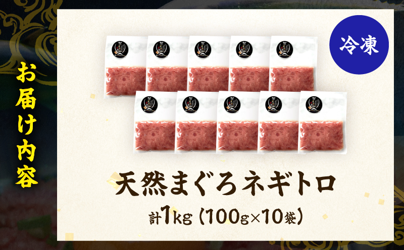 日南市油津港水揚げ 天然 まぐろ ネギトロ 計1kg 魚 魚介 マグロ 鮪 赤身 maguro 小分け 食品 加工品 国産 キハダマグロ まぐろたたき 個包装 おかず ねぎとろ丼 海鮮丼 手巻き寿司 おつまみ 冷凍 おすすめ 海産物 海鮮 宮崎県 日南市 送料無料_BC121-25