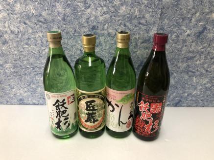 日南焼酎 こだわり A セット 合計4本 20度 900ml 酒 アルコール 飲料 スーパーかんろ 赤飫肥杉 匠蔵 飫肥杉 芋焼酎 京屋酒造 井上酒造 松の露酒造 国産 おすすめ 飲み比べ 宅呑み 家呑み 晩酌 地酒 ご褒美 お祝い 記念日 お取り寄せ 宮崎県 日南市 送料無料_BB110-23