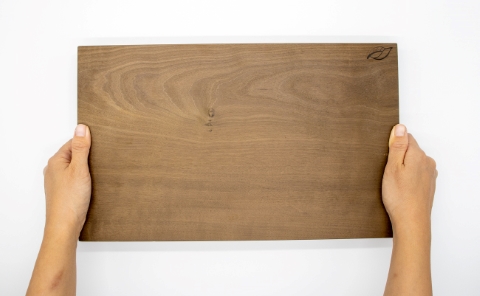 銘木屋のまな板　朴　Highgrade　<ひなもり銘木>