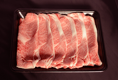 【黒毛和牛専門店直送】A5等級宮崎牛肩ローススライス400g（牛肉 黒毛和牛 赤身 霜降り すき焼き ロース）