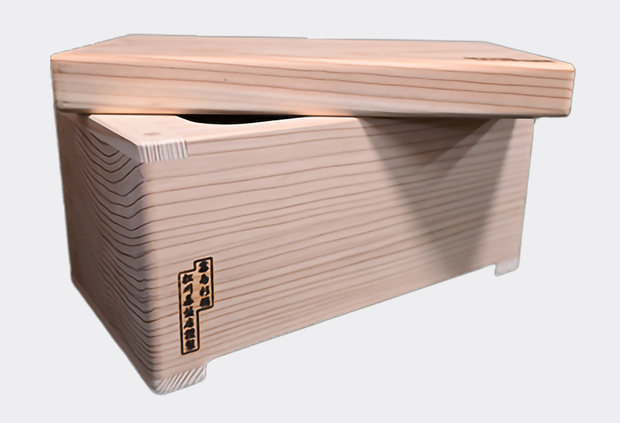 ぬか漬け用くりぬき杉桶<大サイズ：松川碁盤店>