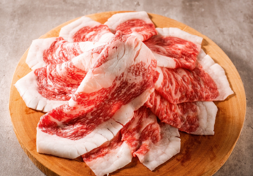 【自社農場和牛】黒毛和牛 バラスライス 1.0kg（黒毛和牛 牛肉 肉 お肉 バラ 赤身 霜降り スライス）