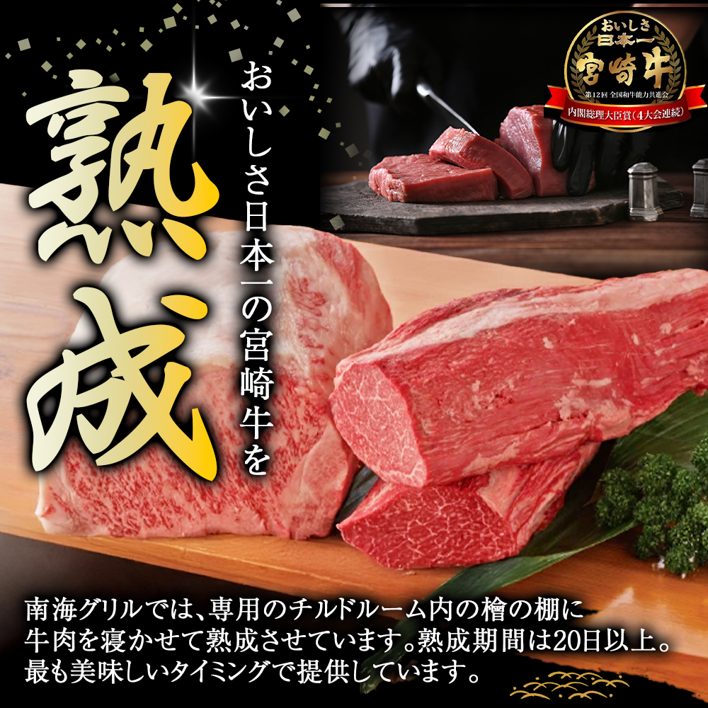 【人気鉄板焼き店厳選】熟成宮崎牛A4等級ロース・赤身すき焼き食べ比べセット　オリジナルタレ付き（国産 牛肉 黒毛和牛 宮崎牛 焼肉 すき焼き スライス 赤身 霜降り 特製タレ付き）