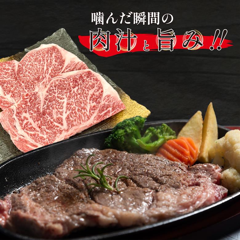 宮崎県西ノ原牧場・なかにし和牛リブアイステーキ 400g 牛肉 宮崎牛 産地直送 ステーキ 2枚 冷凍 焼肉