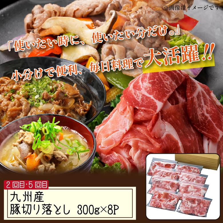 【定期便 全6回】主婦の味方定期便（豚肉 豚 豚バラ バラ しゃぶしゃぶ 豚しゃぶ 焼肉 定期便 大容量 簡単調理 小分け）