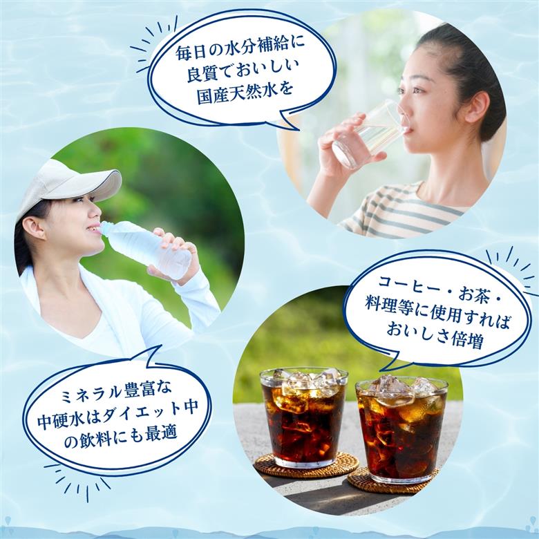 【ミネラルたっぷり天然水】霧島のおいしい水 2L×6本 3箱（ミネラルウォーター 天然水 水 中硬水 シリカ シリカ水 ミネラル 美容 健康 人気 霧島 宮崎県 小林市） 2L×18本