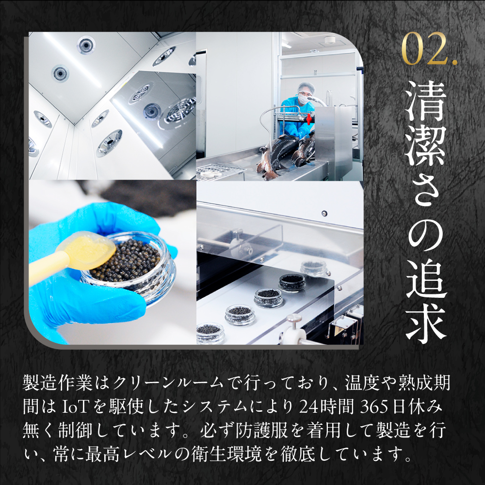 【国際線ファーストクラス採用】宮崎キャビア1983　20g